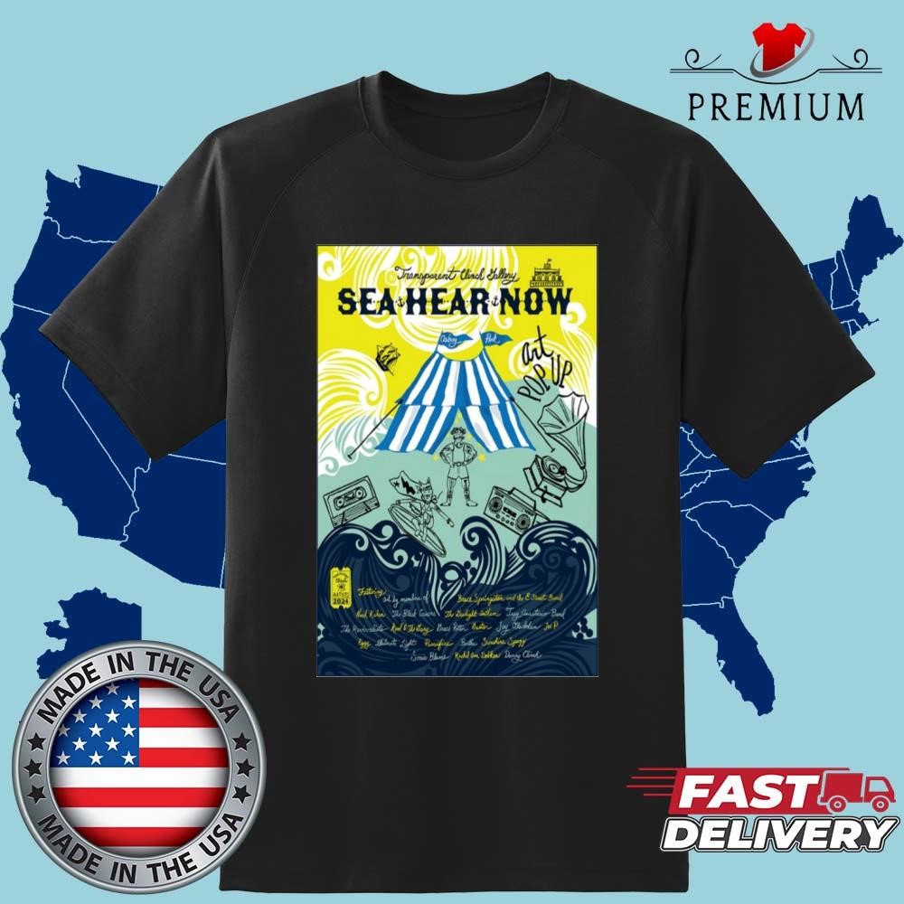 Sea Hear Now Festival Sep 14-15 2024 in Asbury Park NJ Art Shirt