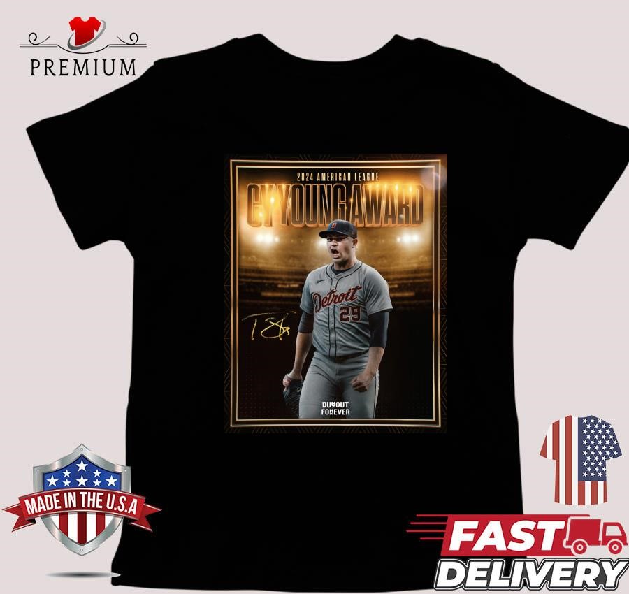 2024 American League Cy Young Award Dugout Forever Signature Sweater