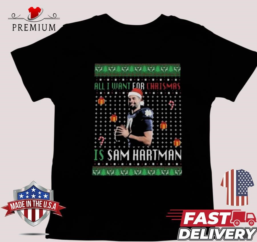 All I Want For Christmas Is Sam Hartman Christmas Ugly Sweater