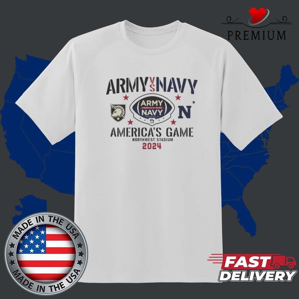 Army Black Knights vs. Navy Midshipmen 2024 America's Game At Northwest Stadium Sweater