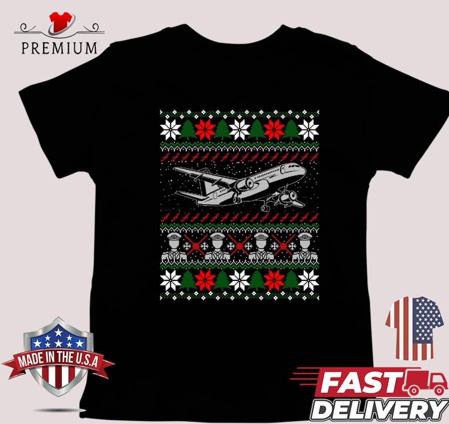 Aviation Pilots Ugly Christmas Sweater Flight Operator Sweater