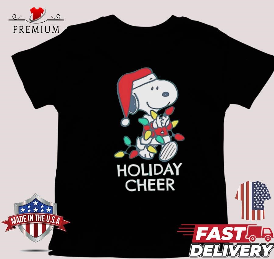 Holiday Cheer Snoopy Christmas Sweater