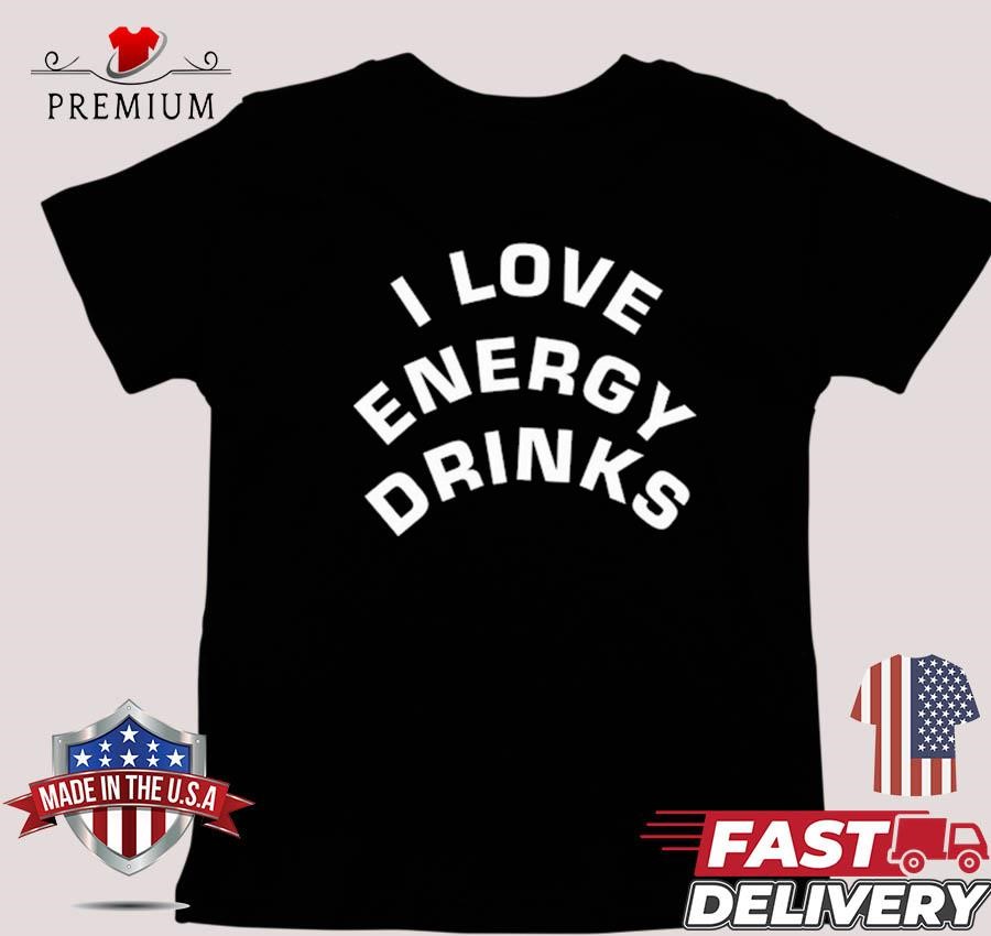 Kendrick Lobstar I Love Energy Drinks Sweater