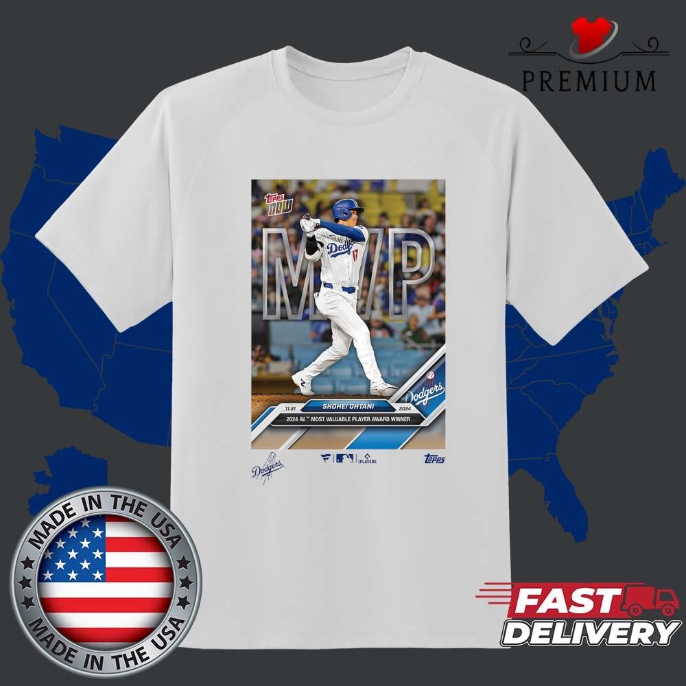 Los Angeles Dodgers Shohei Ohtani Topps Now 2024 National League MVP Sweater