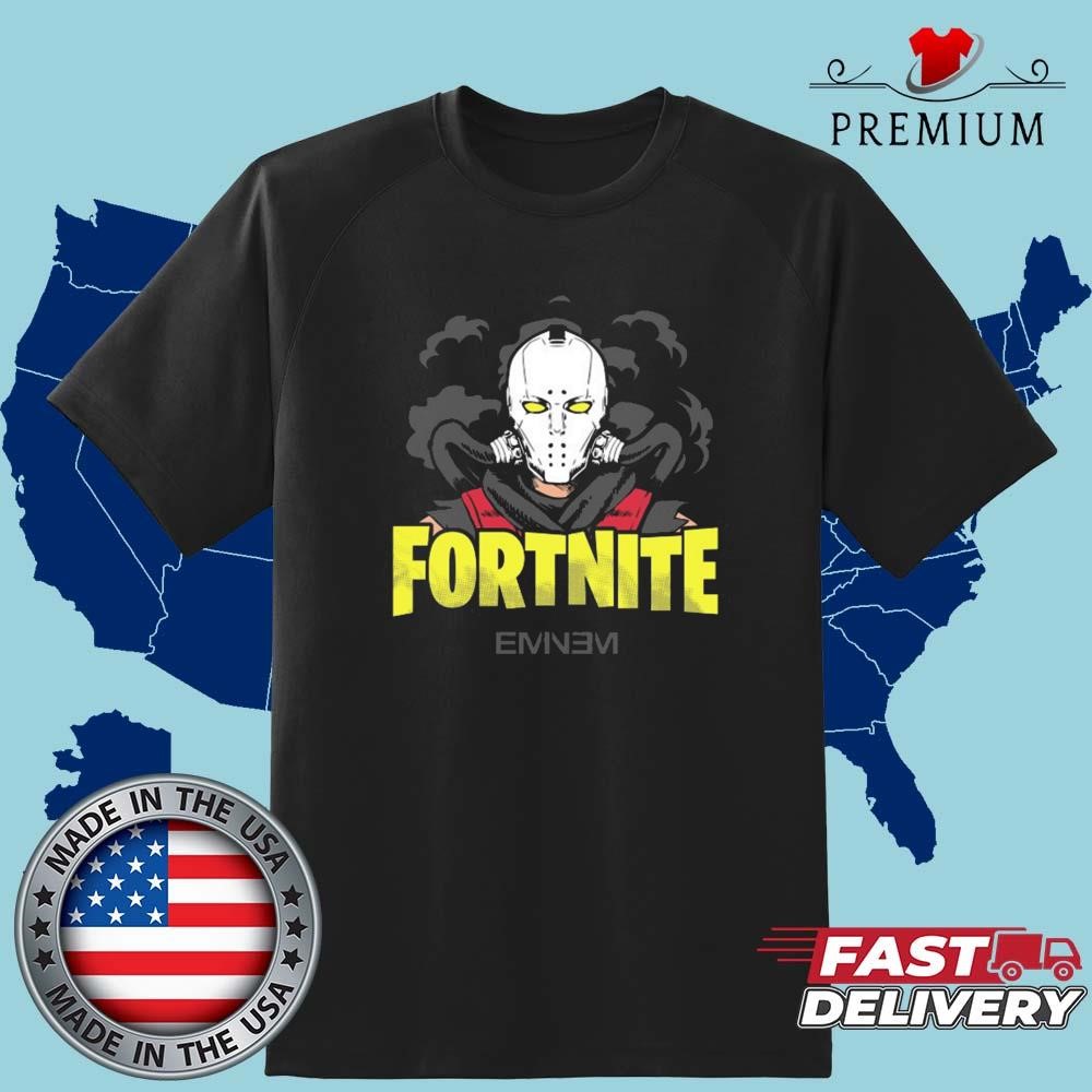 Official Eminem x Fortnite Rap Boy Reloaded T-shirt