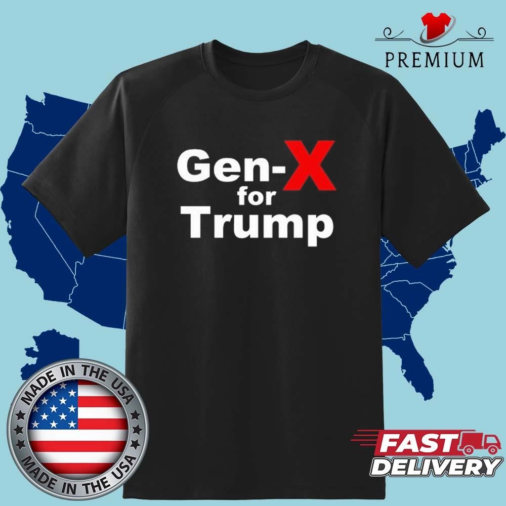 Official Not Pucking Around Gen-X For Trump T-shirt