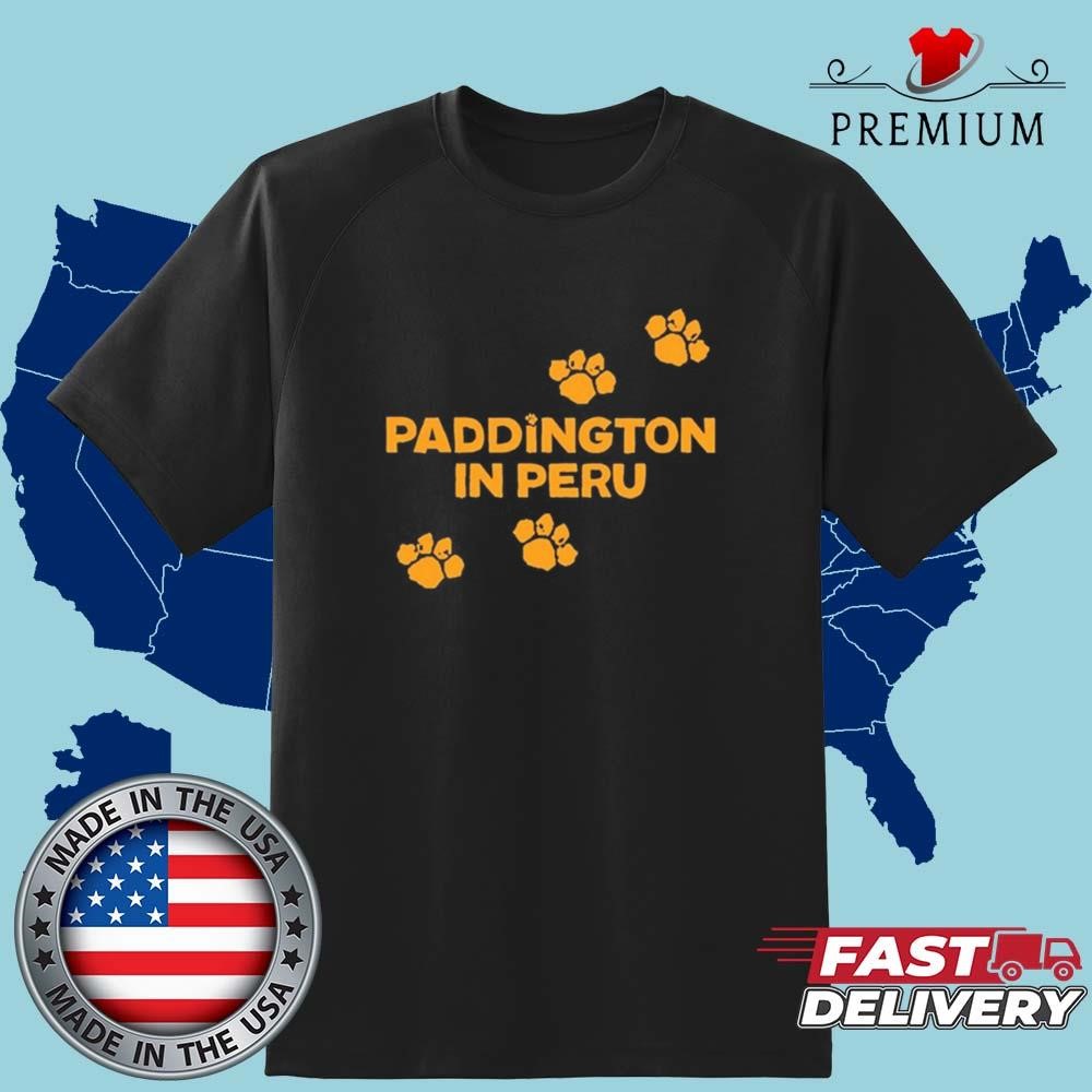 Official Paddington In Peru 2024 T-shirt