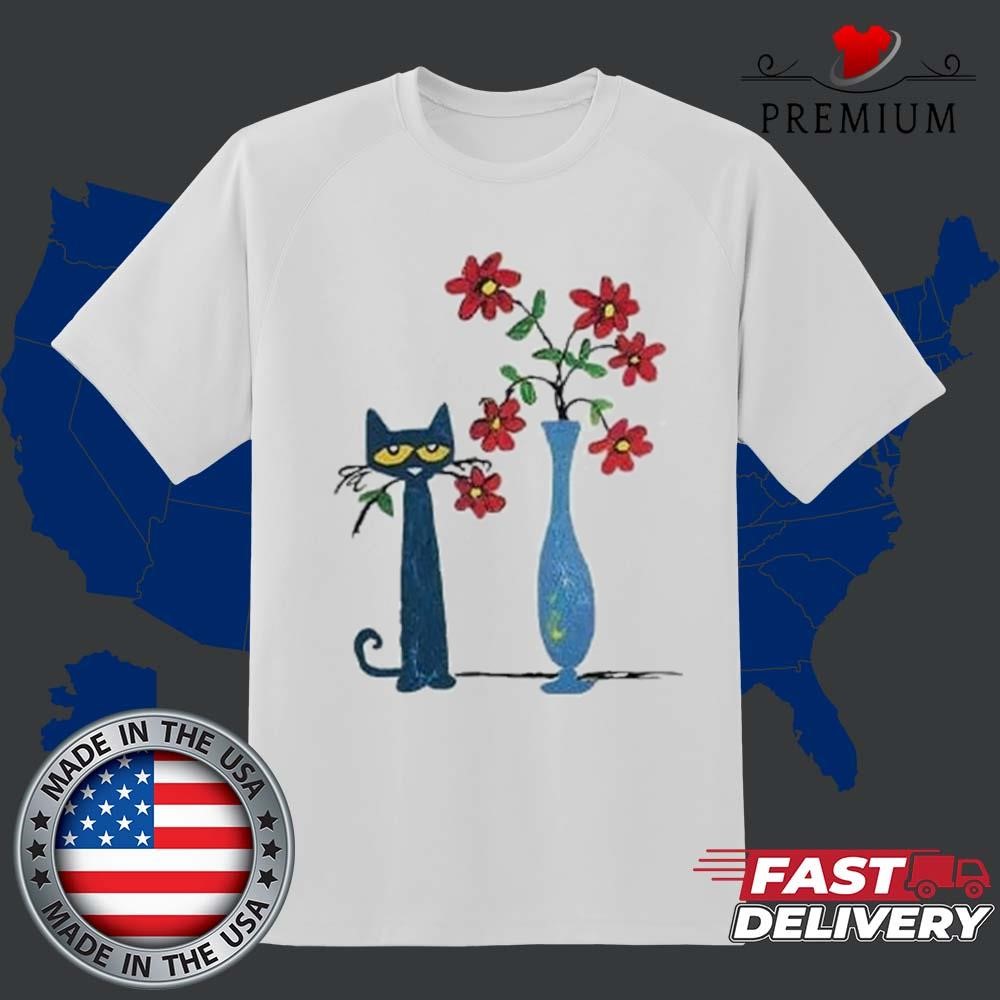 Pete The Cat Flower Sweater