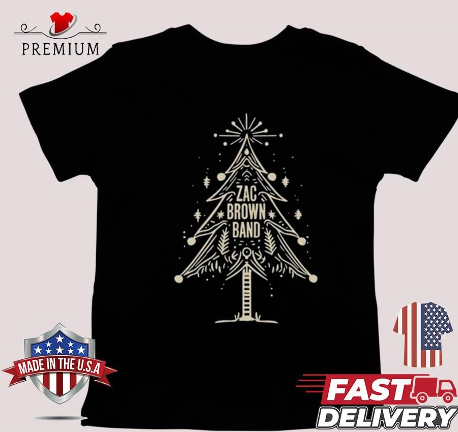 Zac Brown Band Denim Christmas Tree Sweater