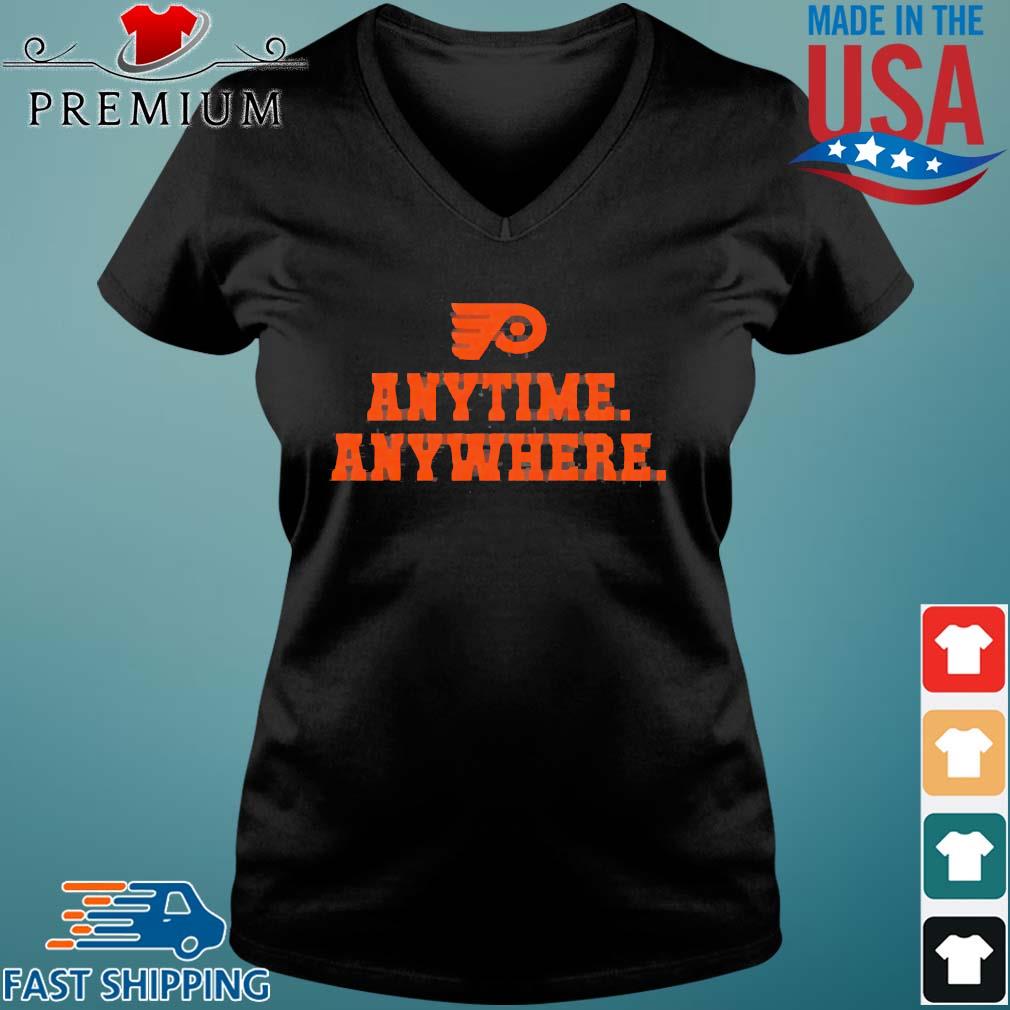 flyers anytime anywhere shirts