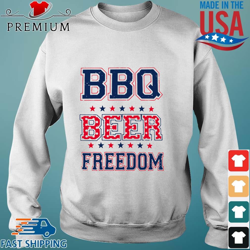 bbq beer freedom t shirt