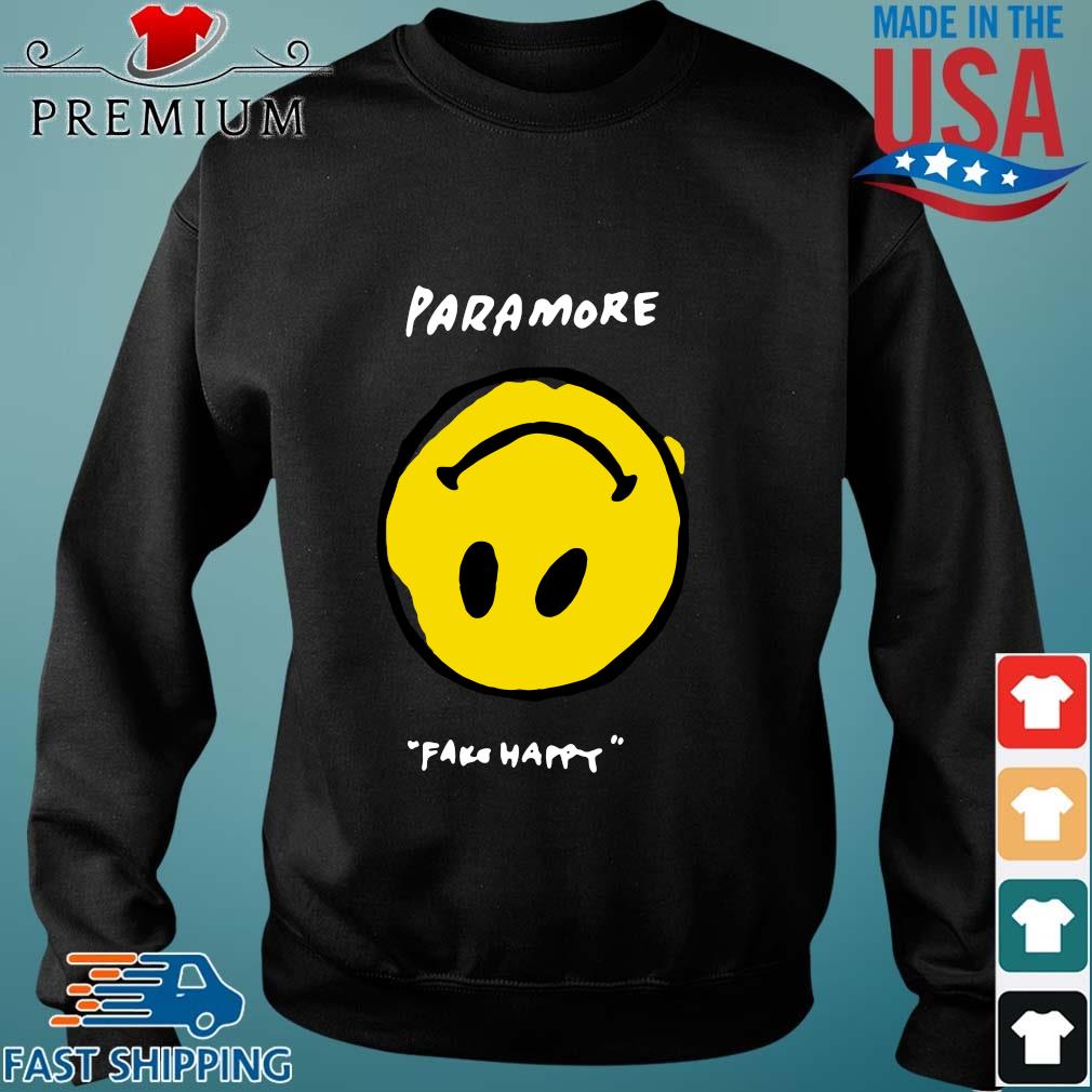 paramore fake happy shirt