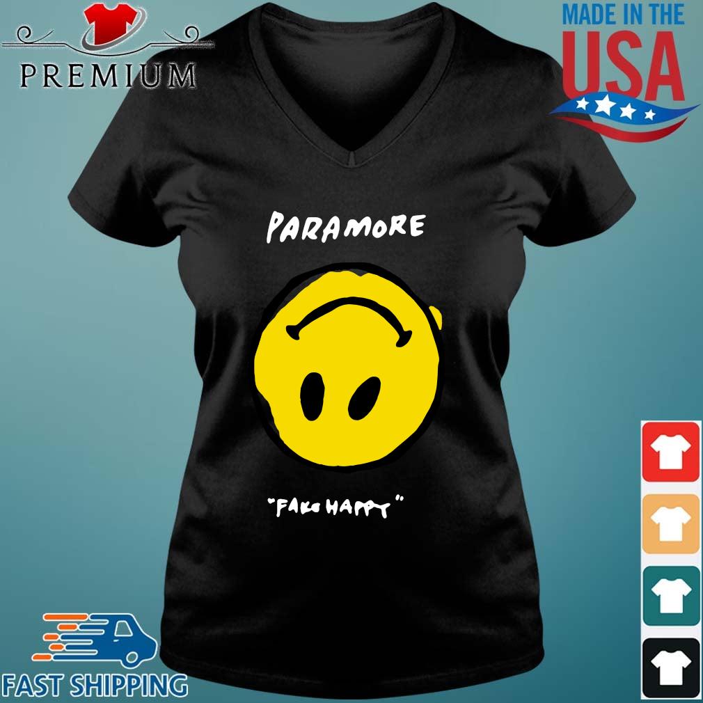 paramore fake happy shirt