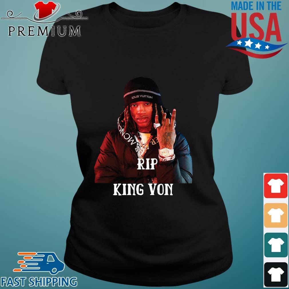 Rip King Von T-Shirts for Sale